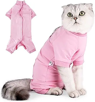 The Comforting Embrace: LIANZIMAU Cat Surgical Recovery Suit