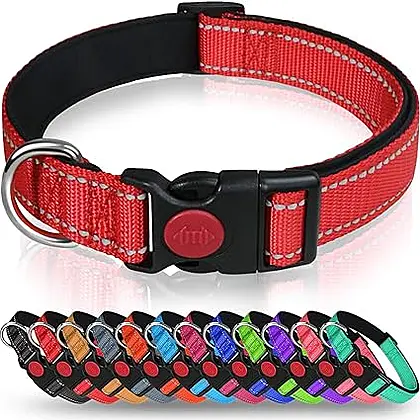 Taglory Reflective Safety Dog Collar