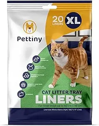 Pettiny XL Cat Litter Tray Liners: A Revolution for Clean Kitties