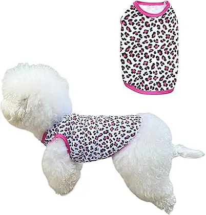 Chic Leopard T-Shirt for Pets