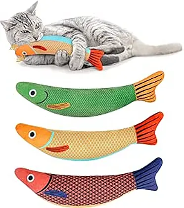 Aibuddy Catnip Toy Extravaganza: 3-Piece Pack for Feline Fun