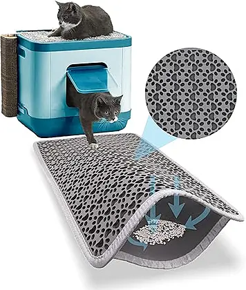 Bazerga Cat Litter Mat - A Purr-fectly Clean Solution