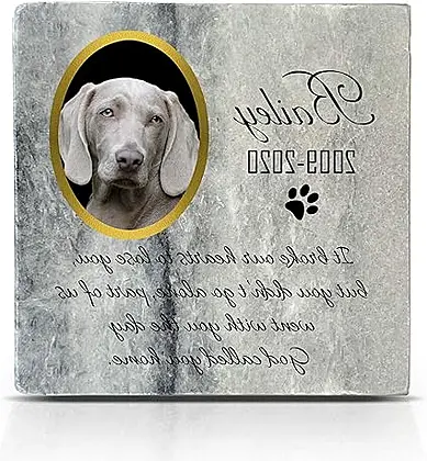 Cherishing Memories: TULLUN Personalised Pet Memorial Plaque