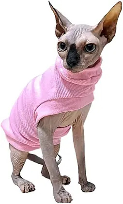 Cosy Cotton Tee for Sphynx and Small Pets