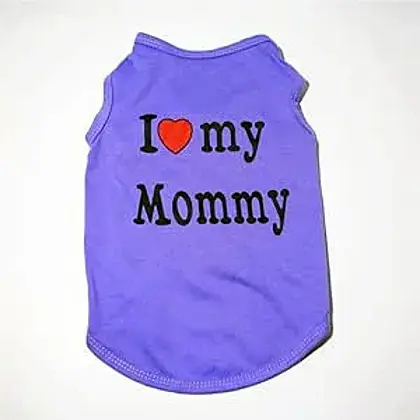 "I Love Mommy & Daddy" Pet Tee: The Ultimate Cat Fashion Statement