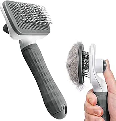 Self-Cleaning Pet Grooming Brush: A Gentle Guide to a Hair-Free Home