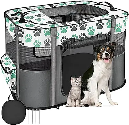 Eyein Portable Pet Playpen Review