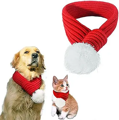 Snazzy PETDOMUS Christmas Pet Scarf