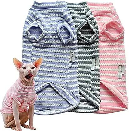 Cosy Sphynx Cat Cotton Vest: A Summer Delight