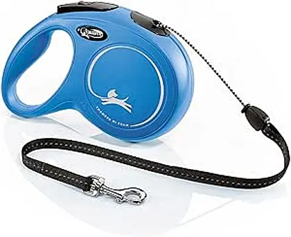 Flexi New Classic 8m Blue Retractable Dog Leash