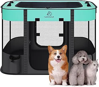 Foldable Pet Playpen: The Portable, Durable Haven for Your Furry Friends