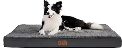 Bedsure Plush Orthopedic Dog Bed