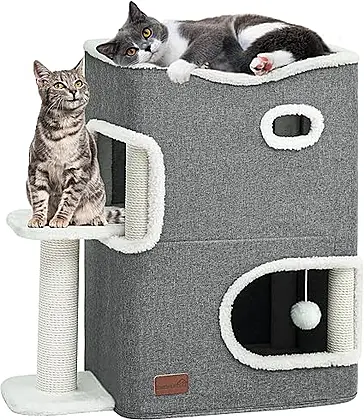 YITAHOME Cosy Cat Cave with Playful Twists