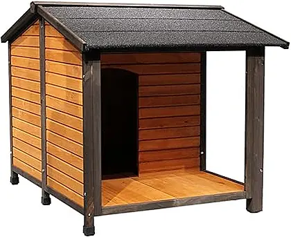 Luxury Wooden Dog House for Outdoor Comfort