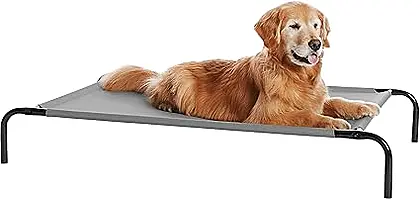 Amazon Basics Elevated Cooling Dog Bed Review