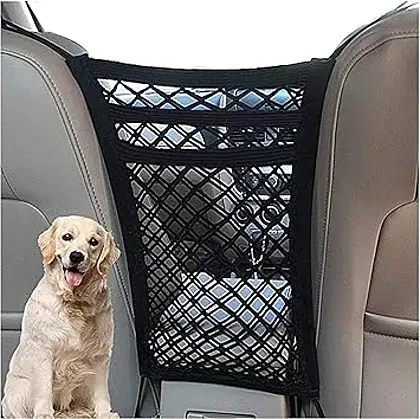 Candora's Dog Car Barrier with Extra Storage