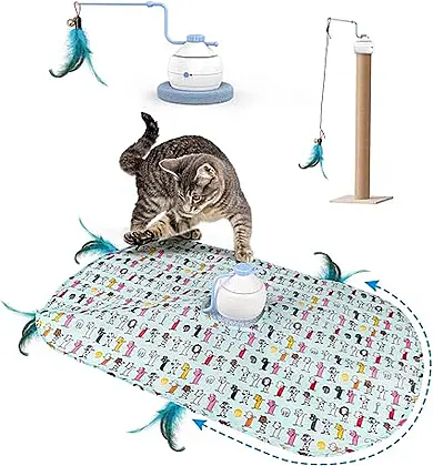 Tyasoleil 3-in-1 Smart Interactive Cat Toy: A Comprehensive Review