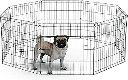 Underdog 8-Panel Playpen: A Versatile Haven for Your Pet