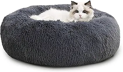 Deluxe Donut Cat Bed: A Cosy Retreat for Feline Friends