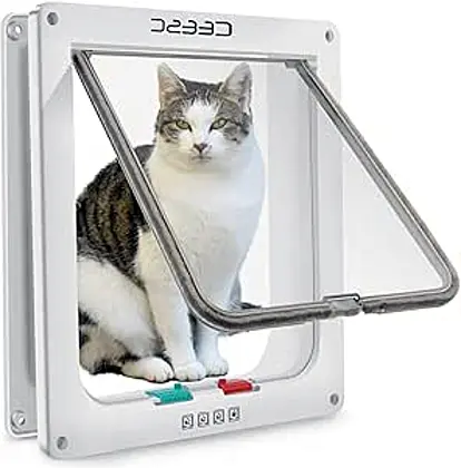 CEESC Large Cat Flap - The Ultimate Door for Your Pet's Freedom