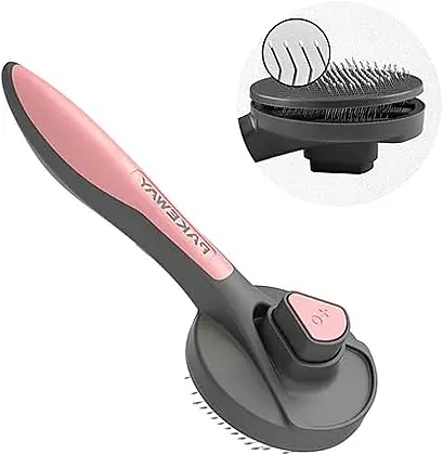 PAKEWAY Cat & Dog Grooming Brush: A Touch of Pink