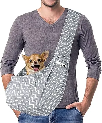 CosyPaws Light Grey Puppy Sling