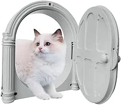 EasyBreeze Cat Flap for Door: A Kitty Gateway