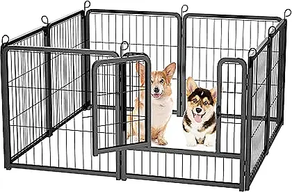 HOMIDEC Dog Pen 8 Panel Playpen Review