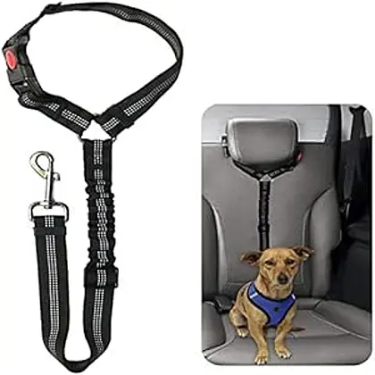 Safe Travels: Adjustable Dog Car Seat Belt Review