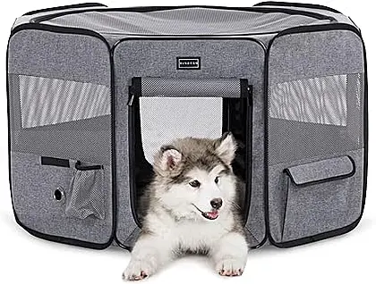 Petsfit Portable Puppy Playpen Review