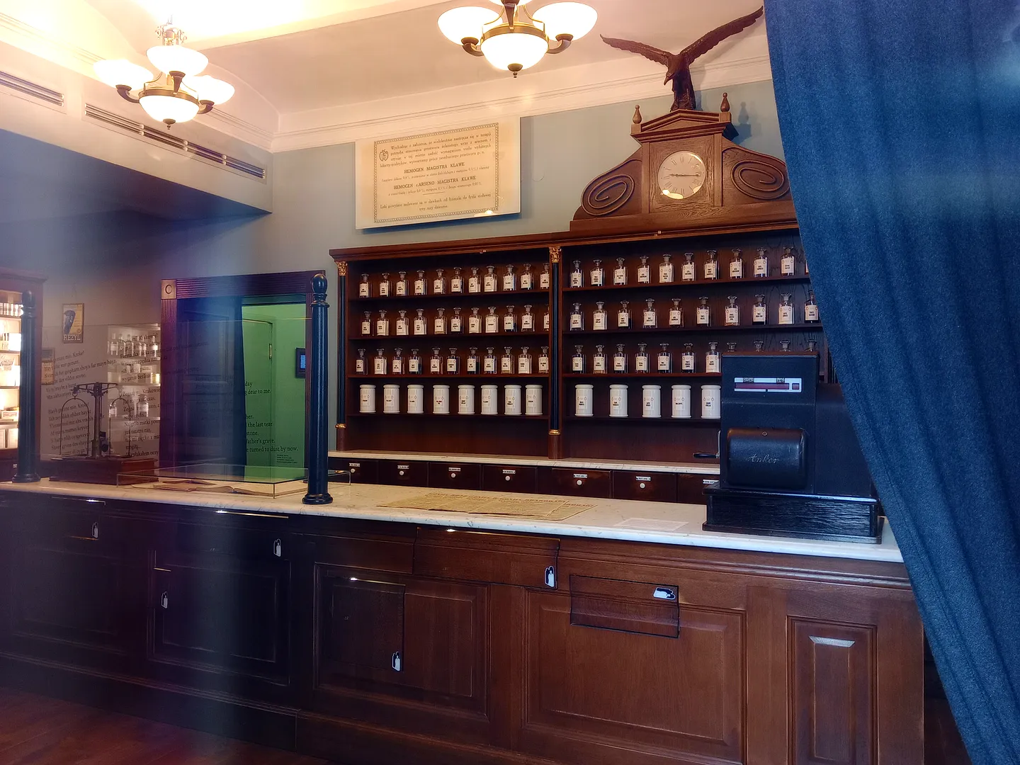 Inside of Eagle Pharmacy