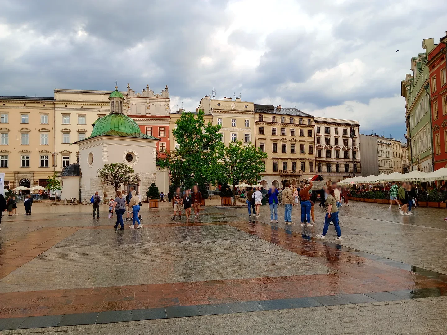 Main Market Square in Kraków