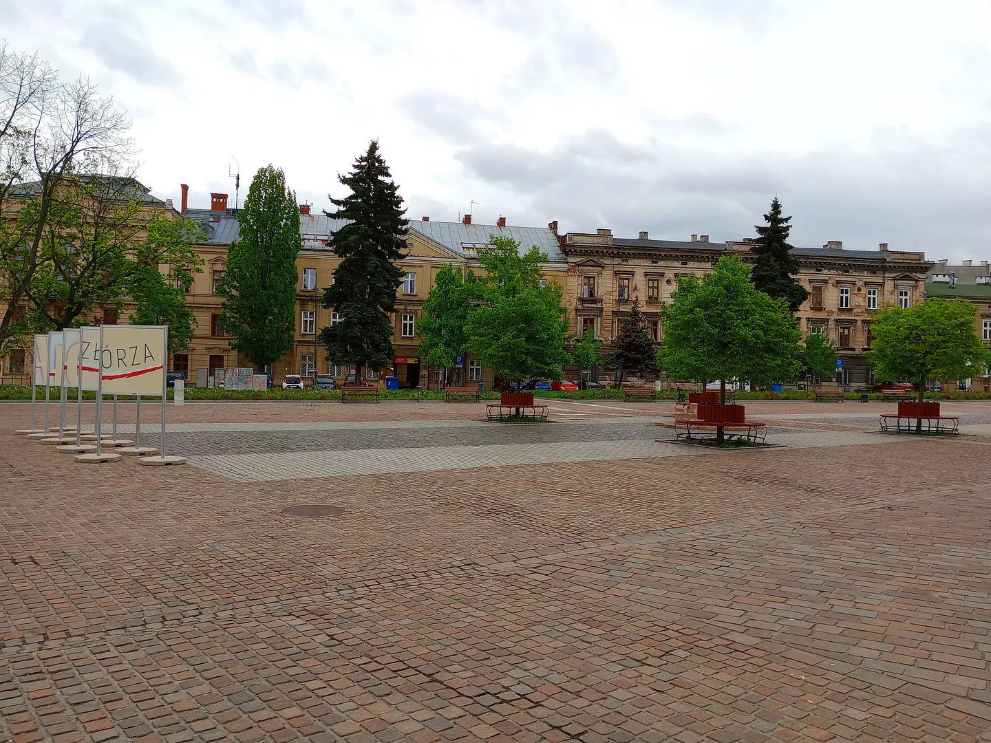 Podgórze Market Square in Kraków