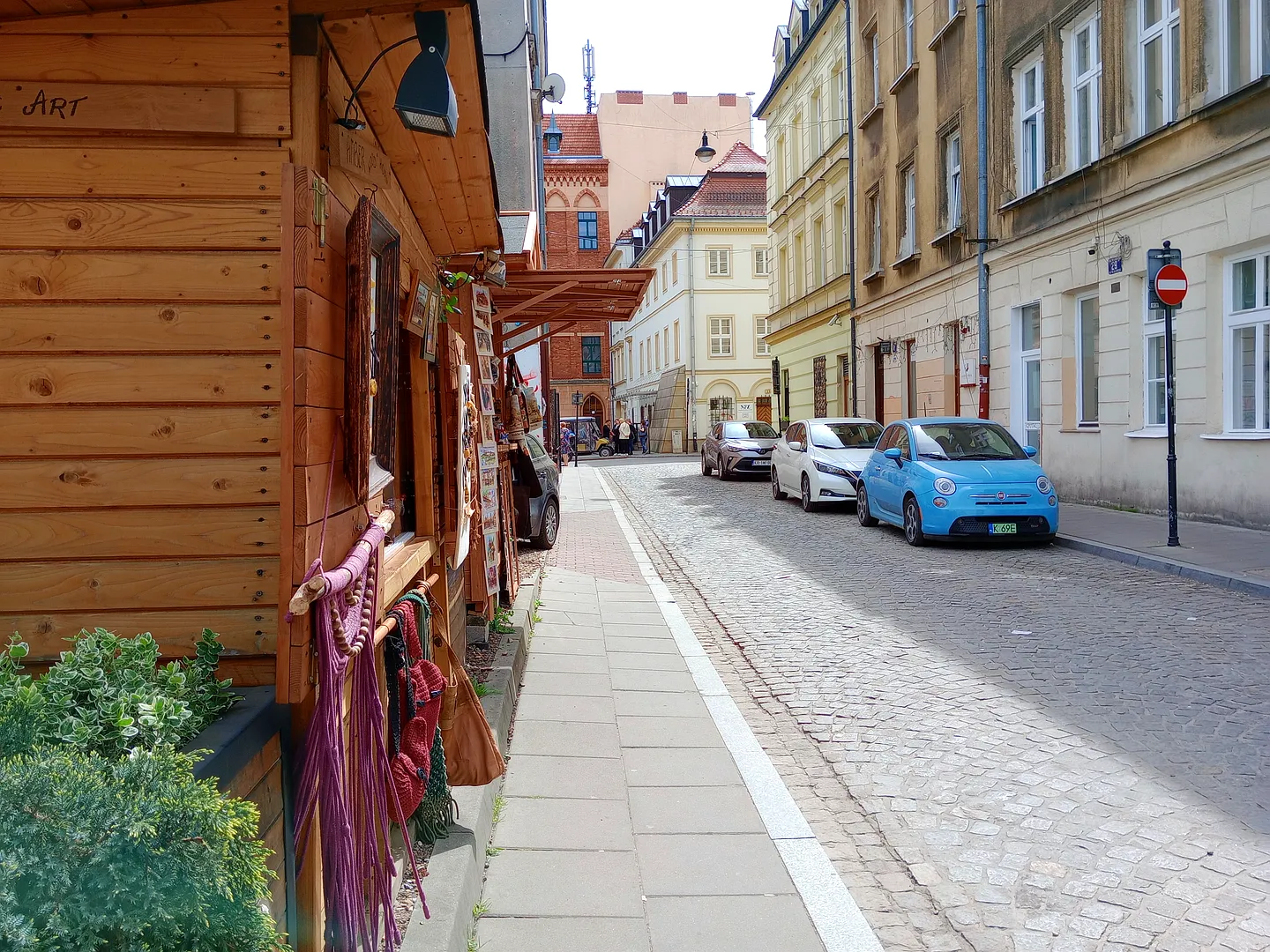 Isaac Square Street Food - view at the Wąska Street