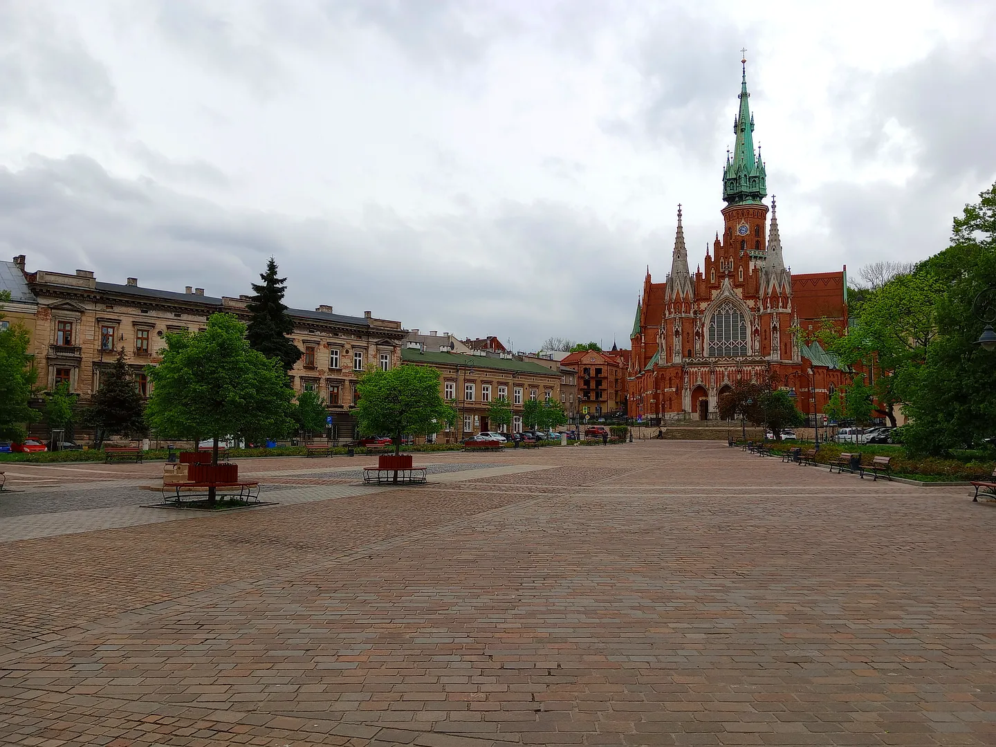 Podgórze Market Square in Kraków