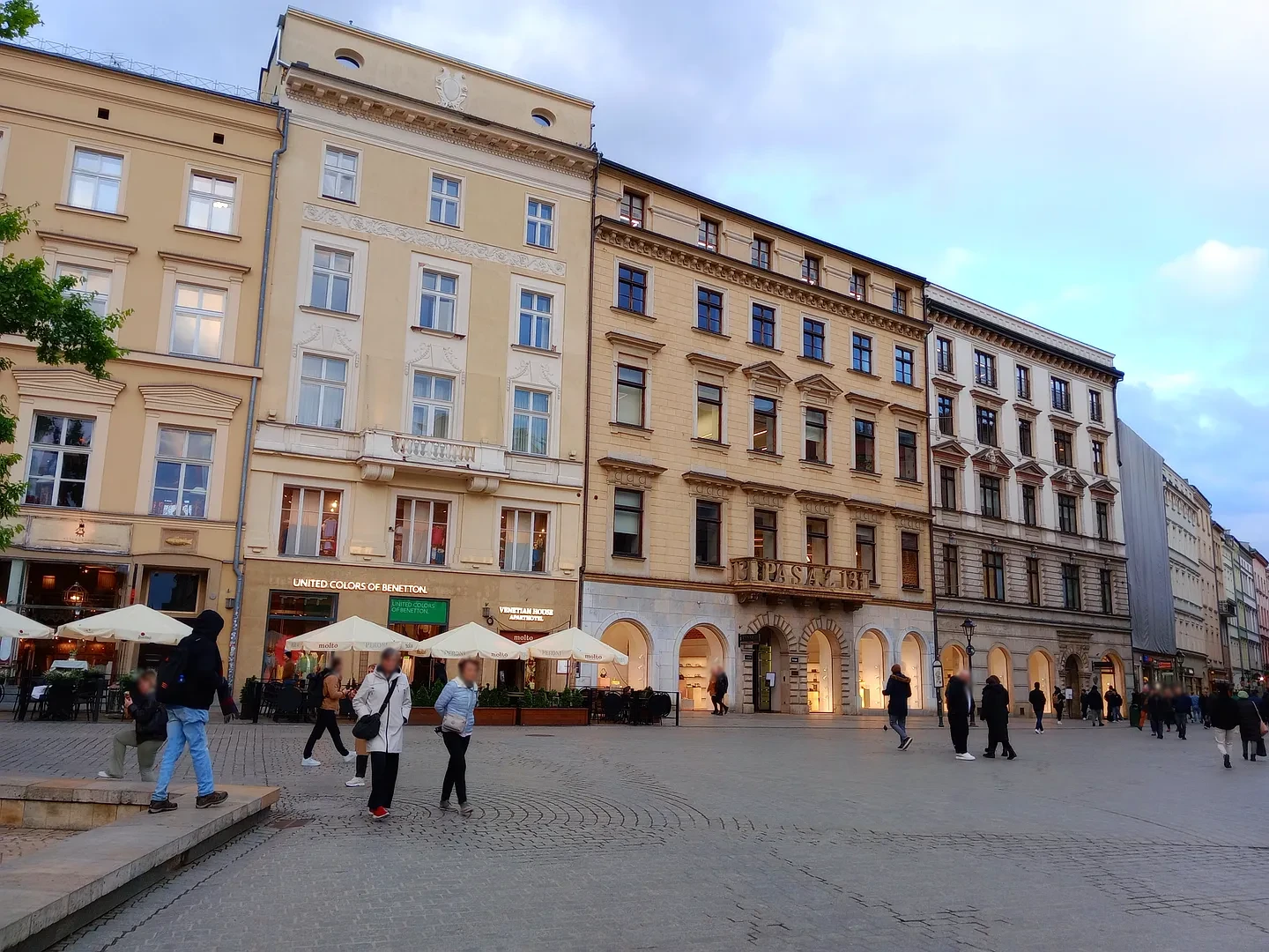 Main Market Square in Kraków