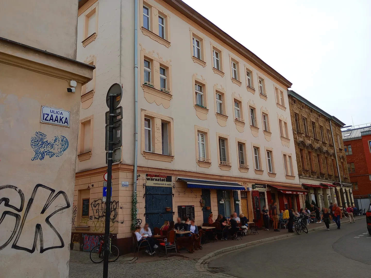 Izaaka Street in Kraków